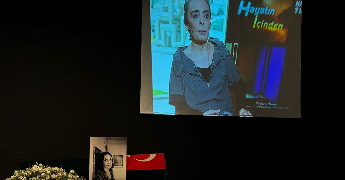 Tomris Giritlioğlu için Veda töreni düzenlendi