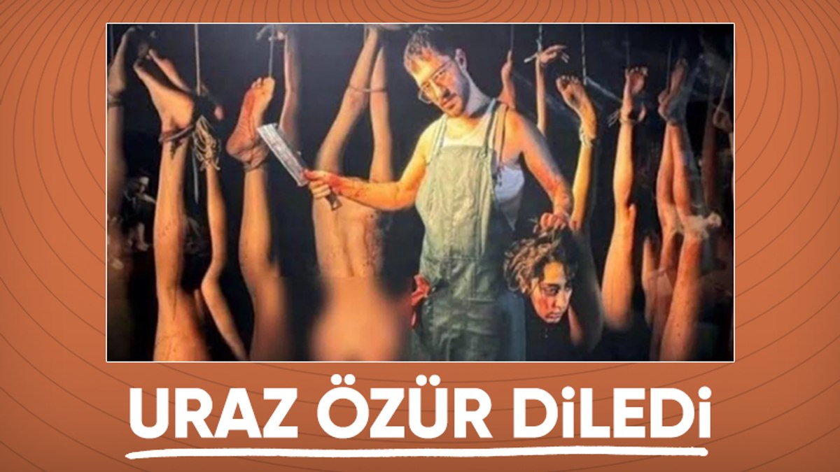 Sergi için poz veren Uraz Kaygılaroğlu’ndan özür açıklaması