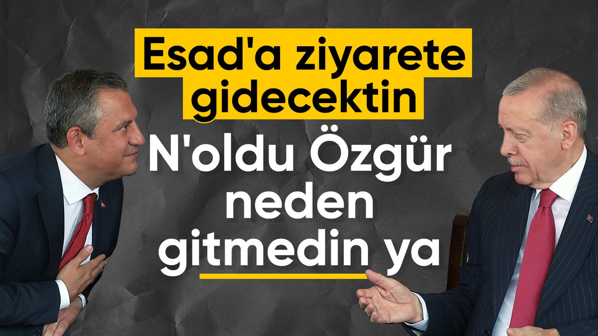 Cumhurbaşkanı Erdoğan’dan Özgür Özel’e: Hani Esad’a gidecektin