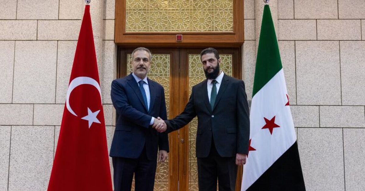 Dışişleri Bakanı Fidan Şam’da