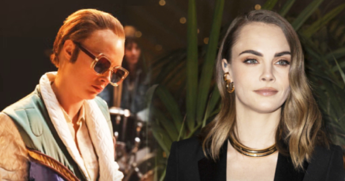 Dünyaca ünlü model Cara Delevingne, Elton John oldu