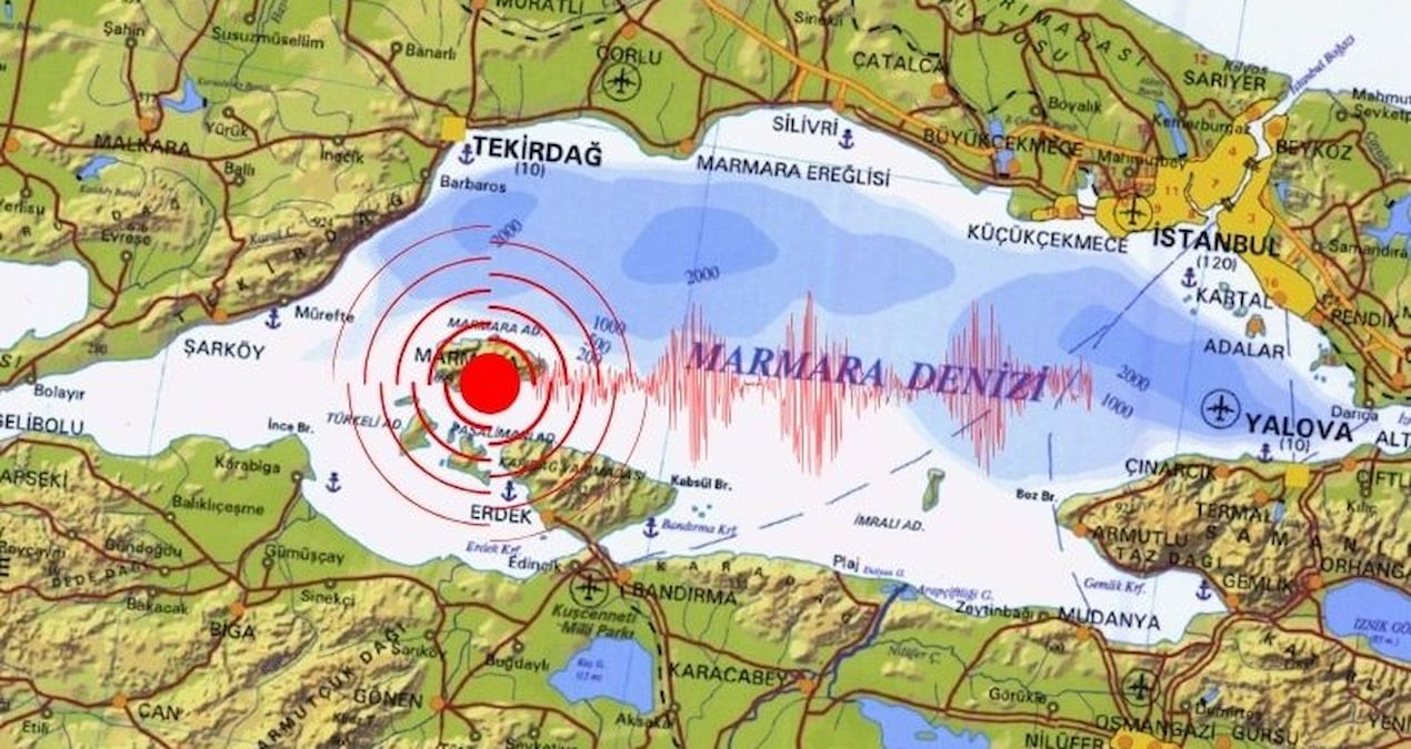 Ege’de sismik hareketlilik sürerken Marmara’da da deprem oldu